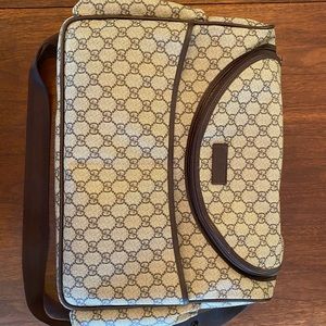 Gucci diaper bag